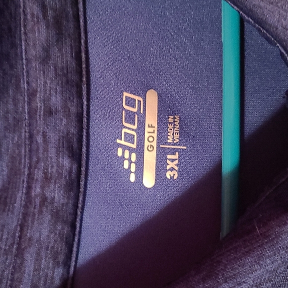 Men's bcg Blue Polo. Size 3XL - Picture 3 of 3